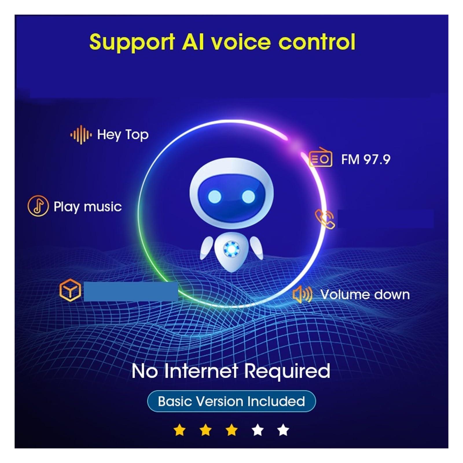 Auto Stereo Radio Multimedialny Odtwarzacz Wideo Nawigacja Przejrzysty I Responsywny(T10 TOP-ADAS)