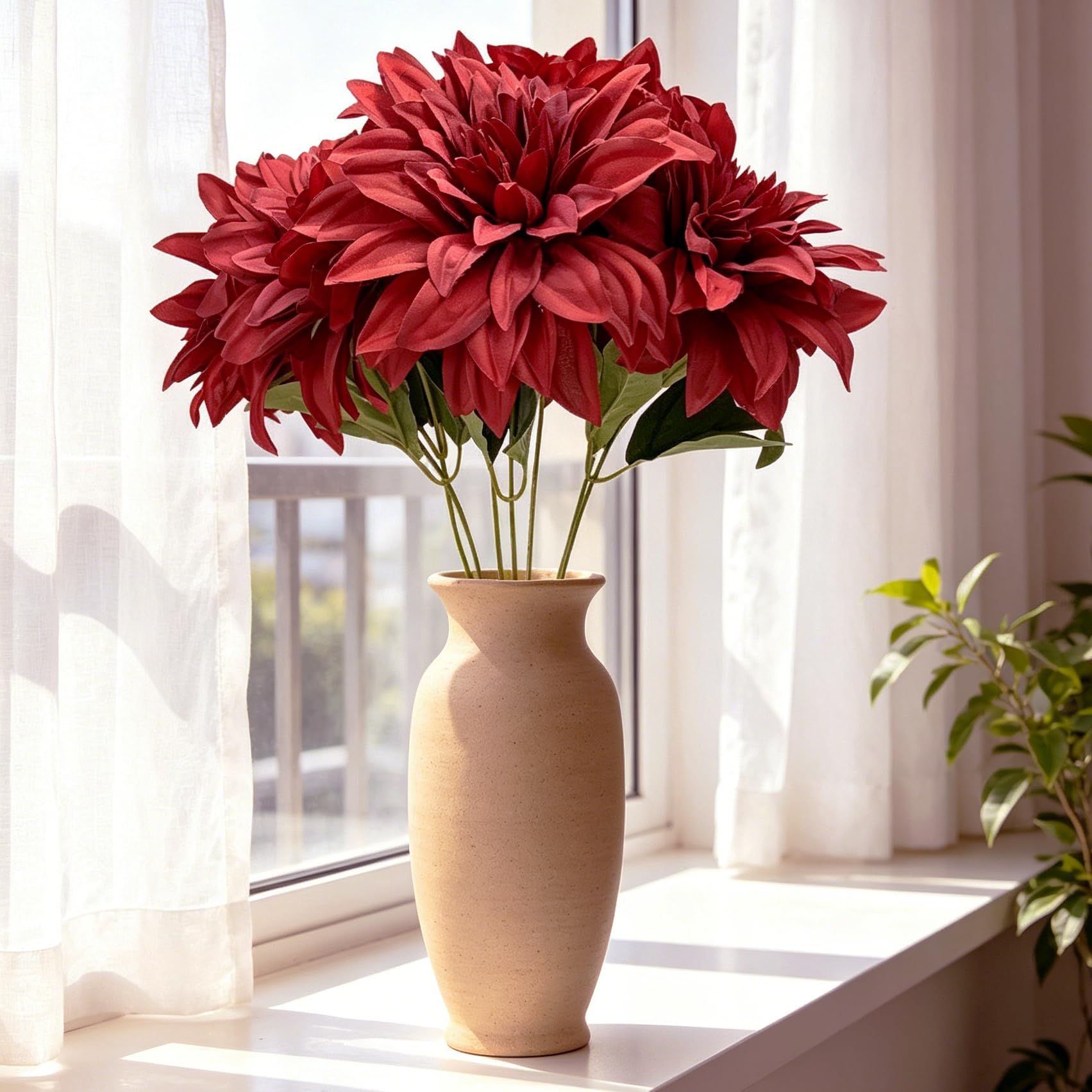 Lacomfy 7 Head Fake Dahlia Flower Bouquet