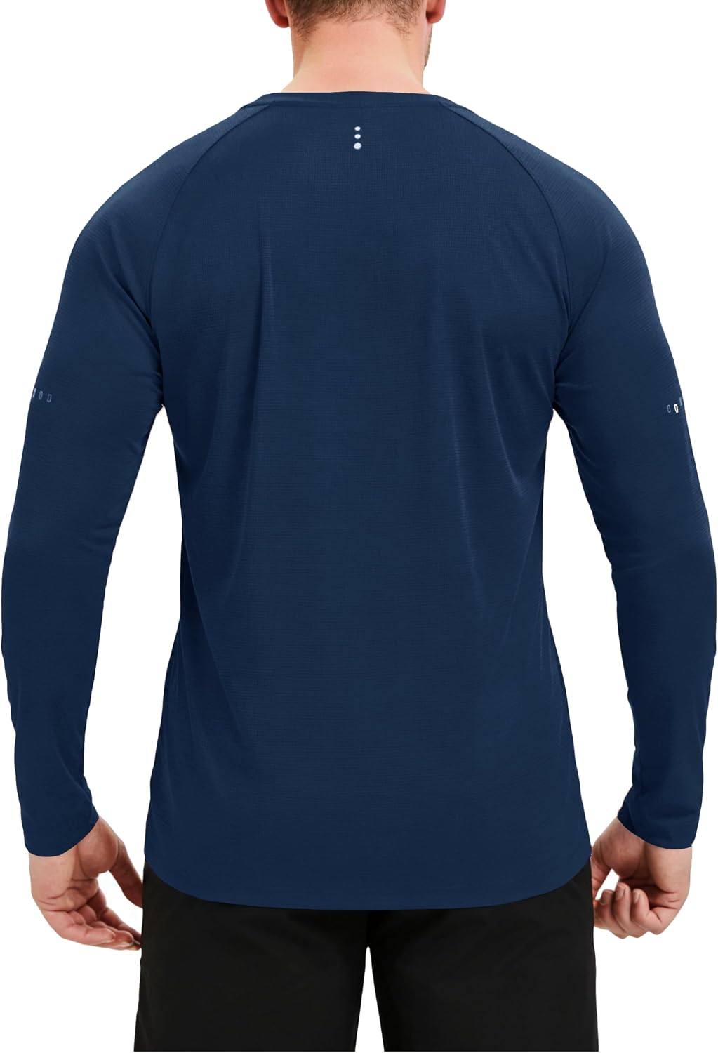 Men's UPF 50+ Sun Shirts Long Sleeve Athletic Shirts Lightweight Quick Dry UV Protection Rash Guard Swim Tees
