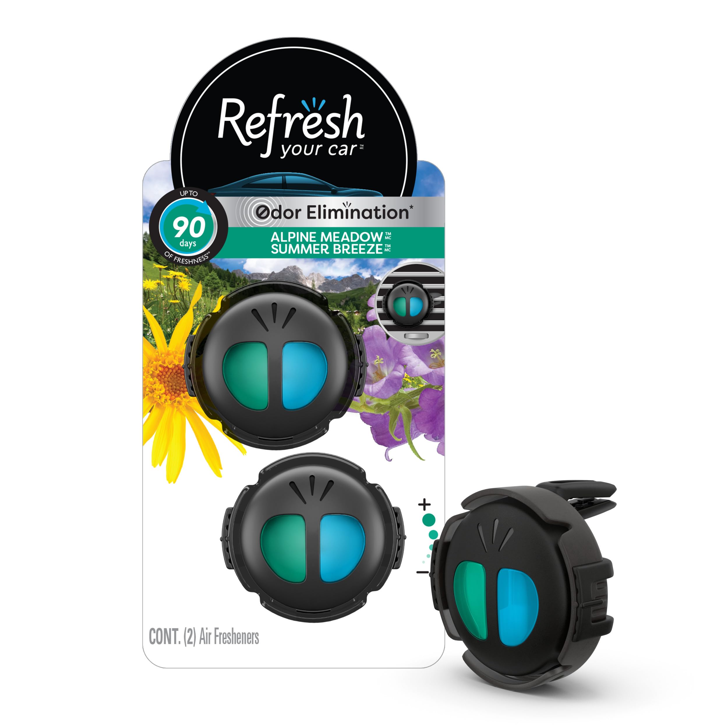 Amazon.com: Refresh Your Car! Air Freshener (Alpine Meadow/Summer 