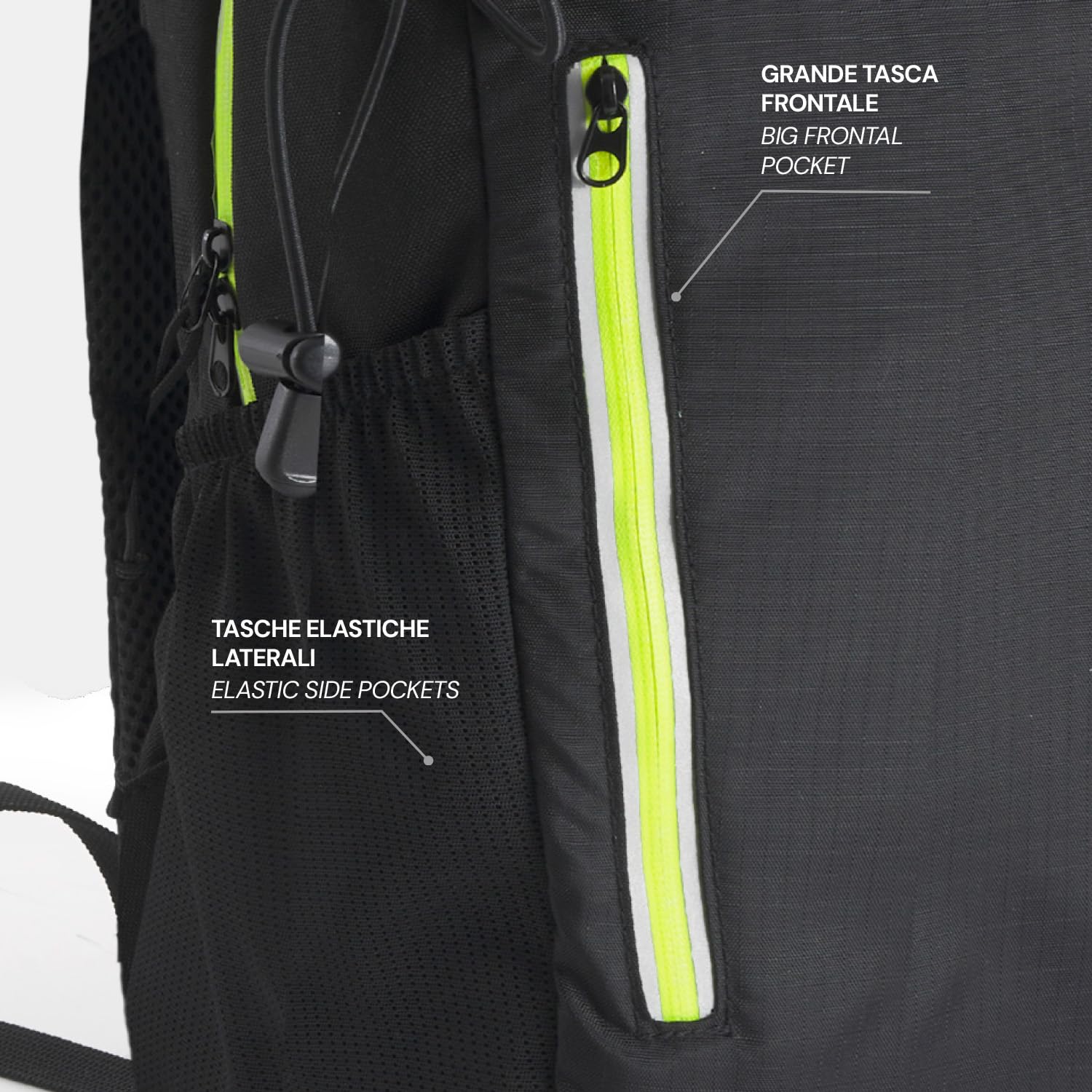 PERLETTI Zaino 10 Litri Impermeabile Trekking Montagna Super Leggero Capiente 39x22x12 cm