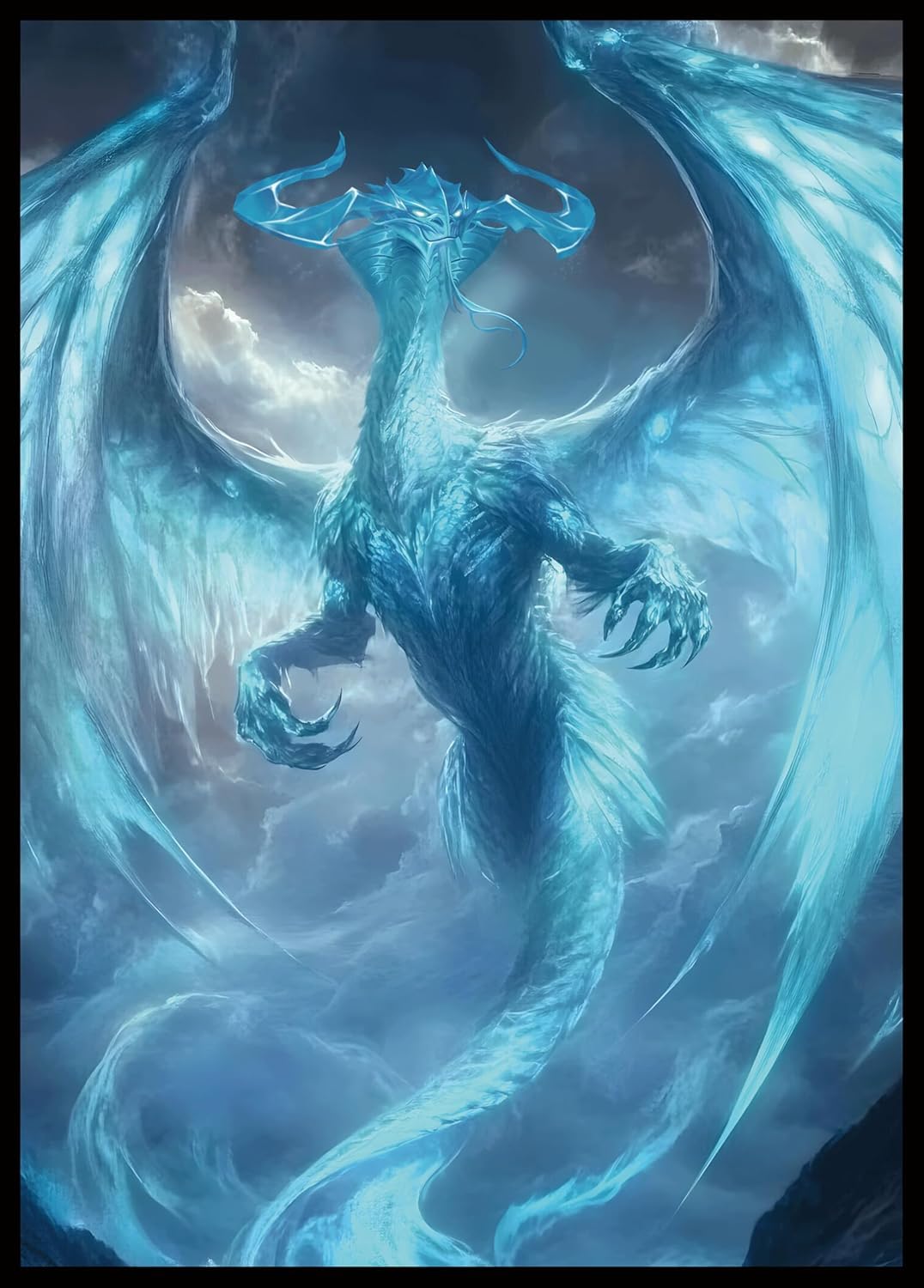 FUNinEDH MTG Card Sleeves - Ugin Spirit - 100 CT EDH Commander Sleeves for Magic The Gathering