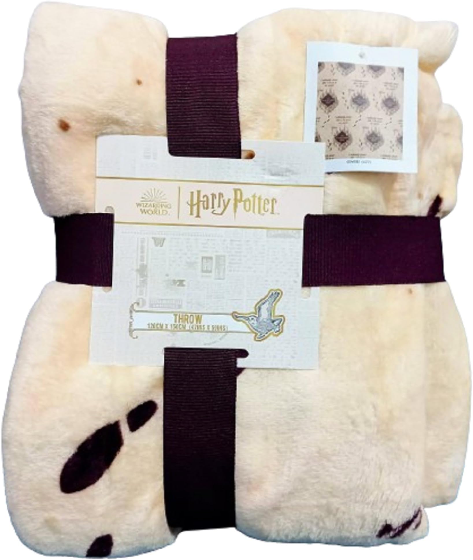 Harry Potter Fleece Blanker Gryffindor Design Super Soft Official