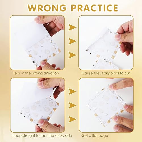 Miniatura 7 de 48 notas adhesivas de calabaza con forma de calabaza, notas autoadhesivas de otoño para escuela, oficina, hogar, regalo para estudiantes y