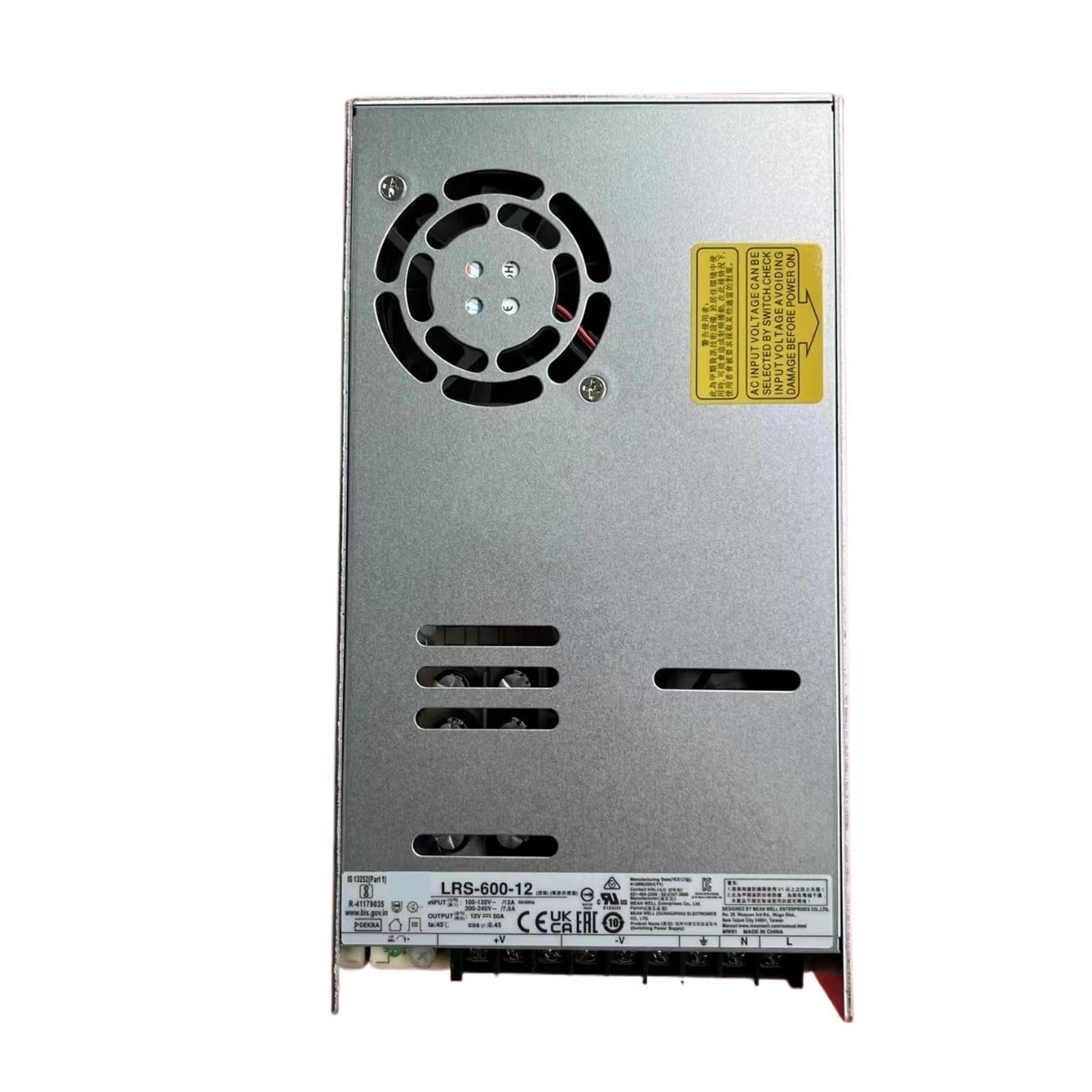 JJKKOZVQF 600W Single Output Switching Power Supply LRS-600-12 | 12V 0~50A