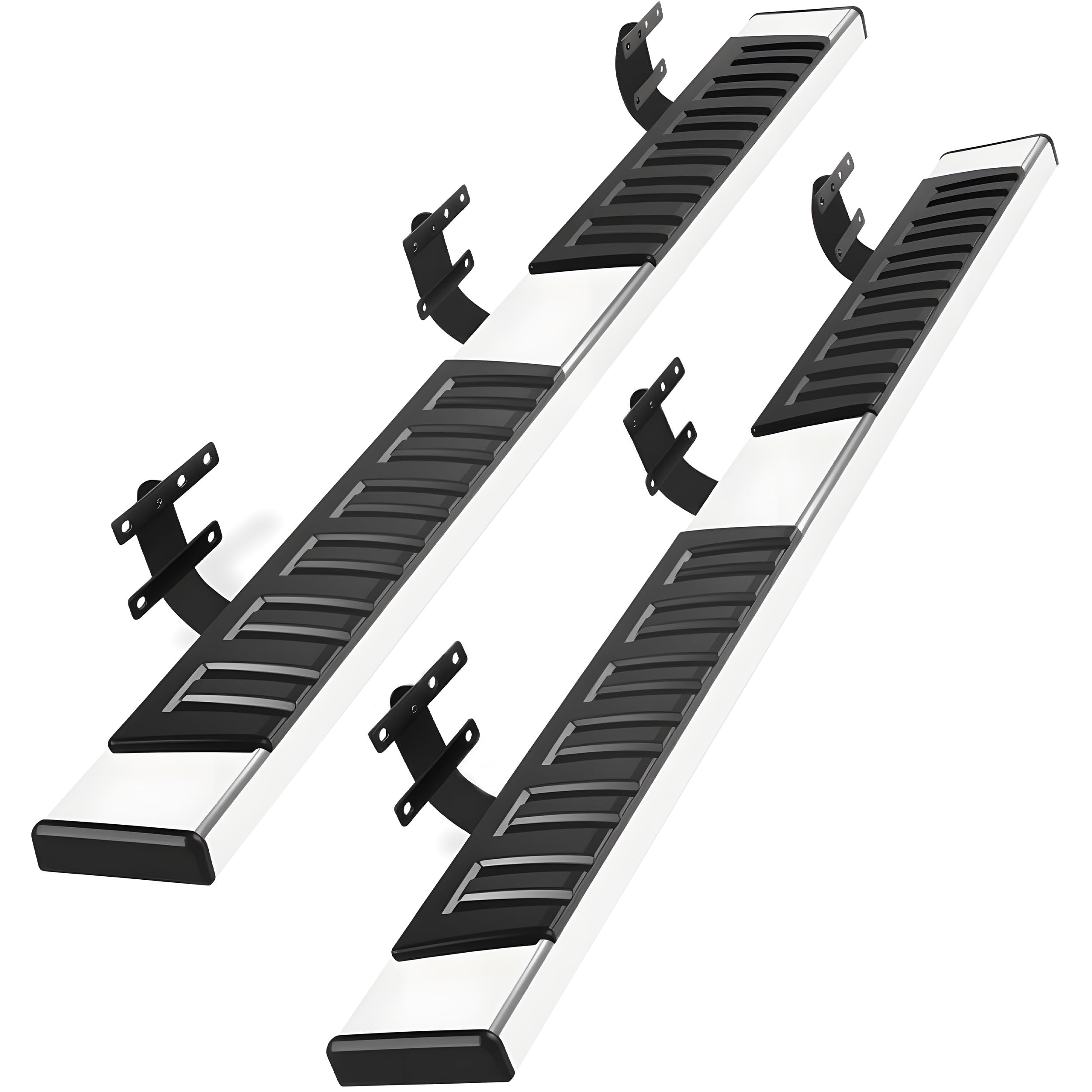 PZ 6" Running Boards for 2019-2025 Dodge Ram 1500 Quad/Extended Cab New Body Style Chrome Stainless Steel Side Steps Rails Nerf Bar(Only for 2019-2025 Ram 1500 New Body Style)