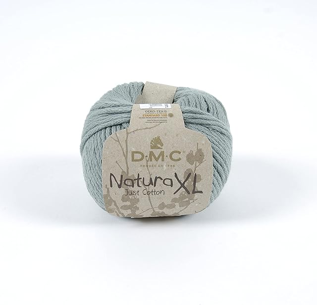 DMC Natura Yarn, 100% Cotton, Blue (72), 100g