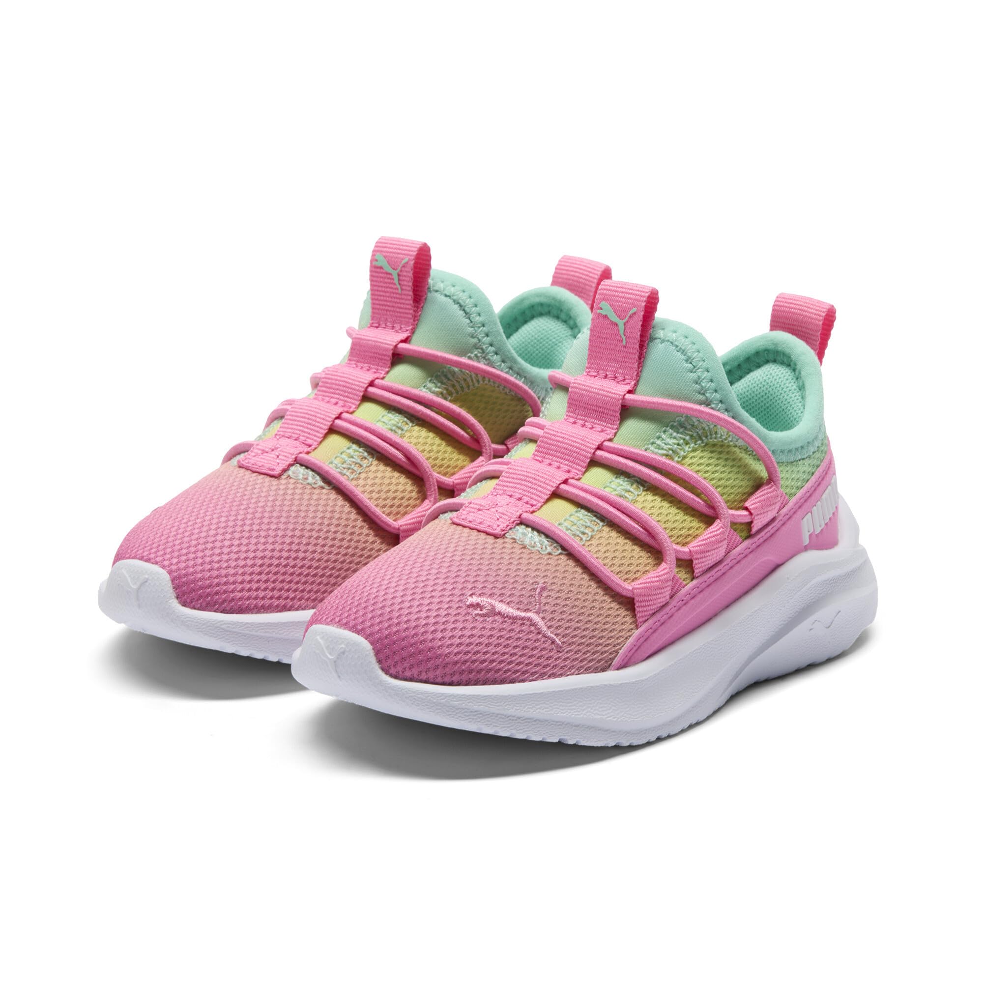 PUMA Kids Girls One4all Slip On Sneakers Shoes Casual - Pink