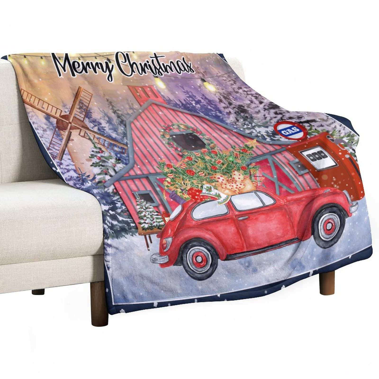 Couverture Merry Christmas cadeau de Noël original humour prix de gaz