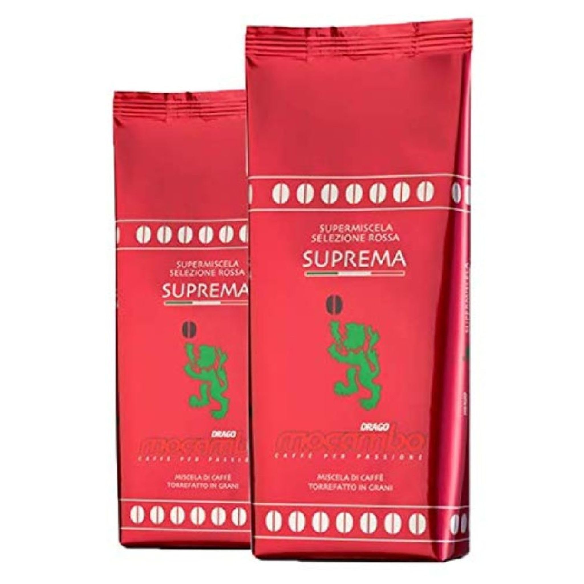2 x Mocambo Kaffee Espresso - Suprema, 1000g Bohnen