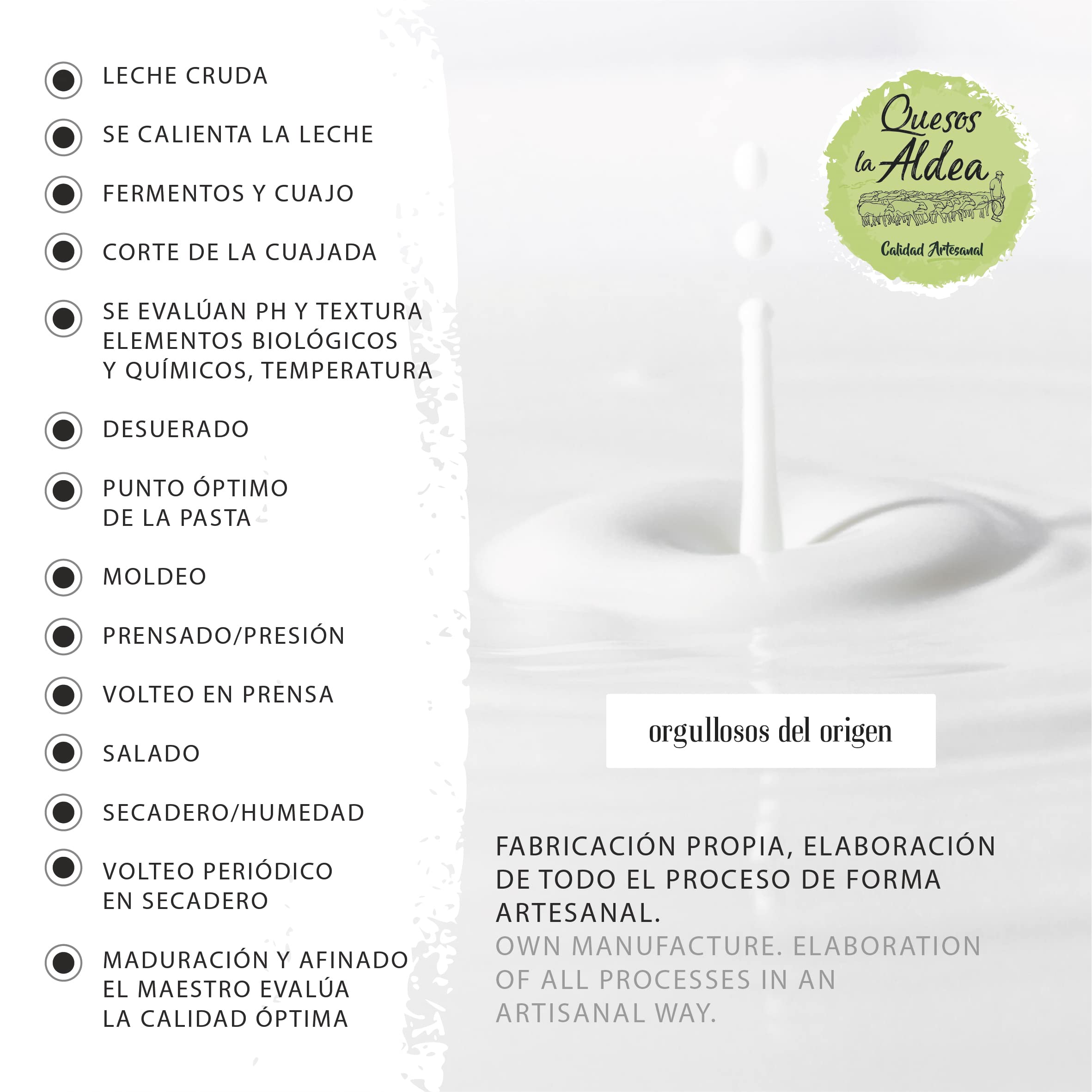 QUESOS LA ALDEA Queso Artesano de Oveja y Cabra Curado en Aceite de Oliva 3 kg | Queso Curado Gourmet, pieza de calidad artesanal para Cestas Gourmet, Packs Regalo y Hostelería