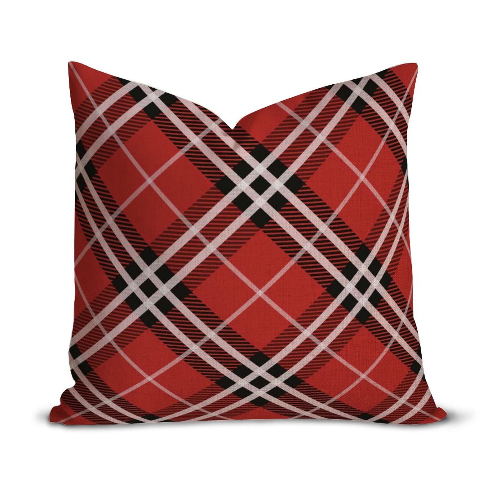 Lino Algodón Kwlegh Fundas Almohada Otoño 18x18 Pulgadas - Diseño Hojas Arce, , 2 Unidades - Decoración Hogar Fundas Almohada Lino Algodón