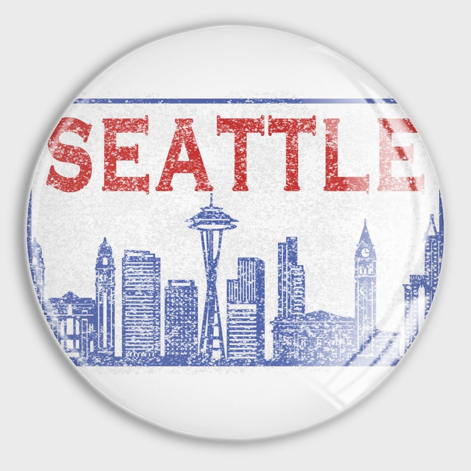 Aimant en verre Seattle haut de gamme lot de 4 pour bureau