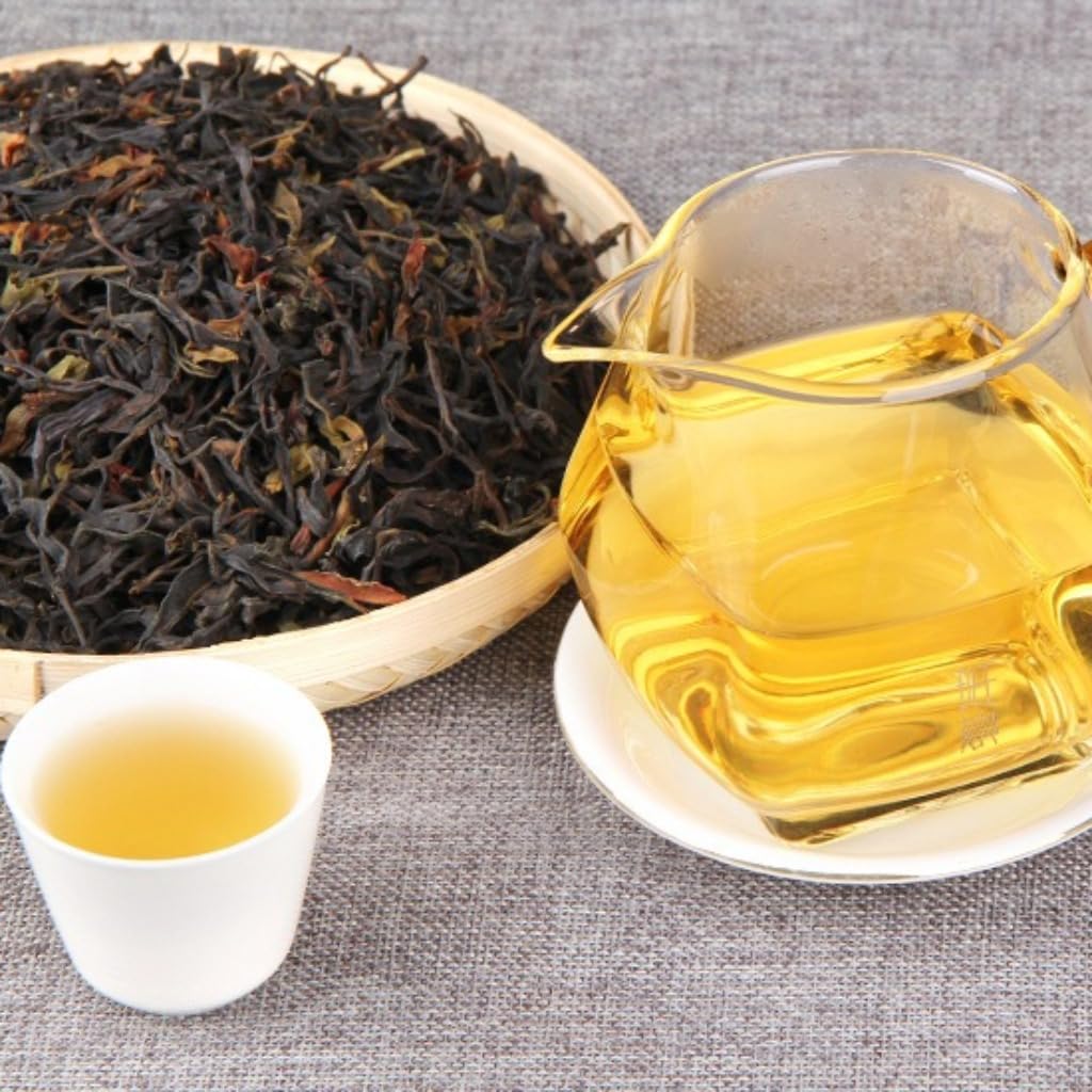 Thé Pu-erh Cru Sauvage De Daxueshan, Arbres Sauvages Centenaires, En Vrac (500g/17.64oz)