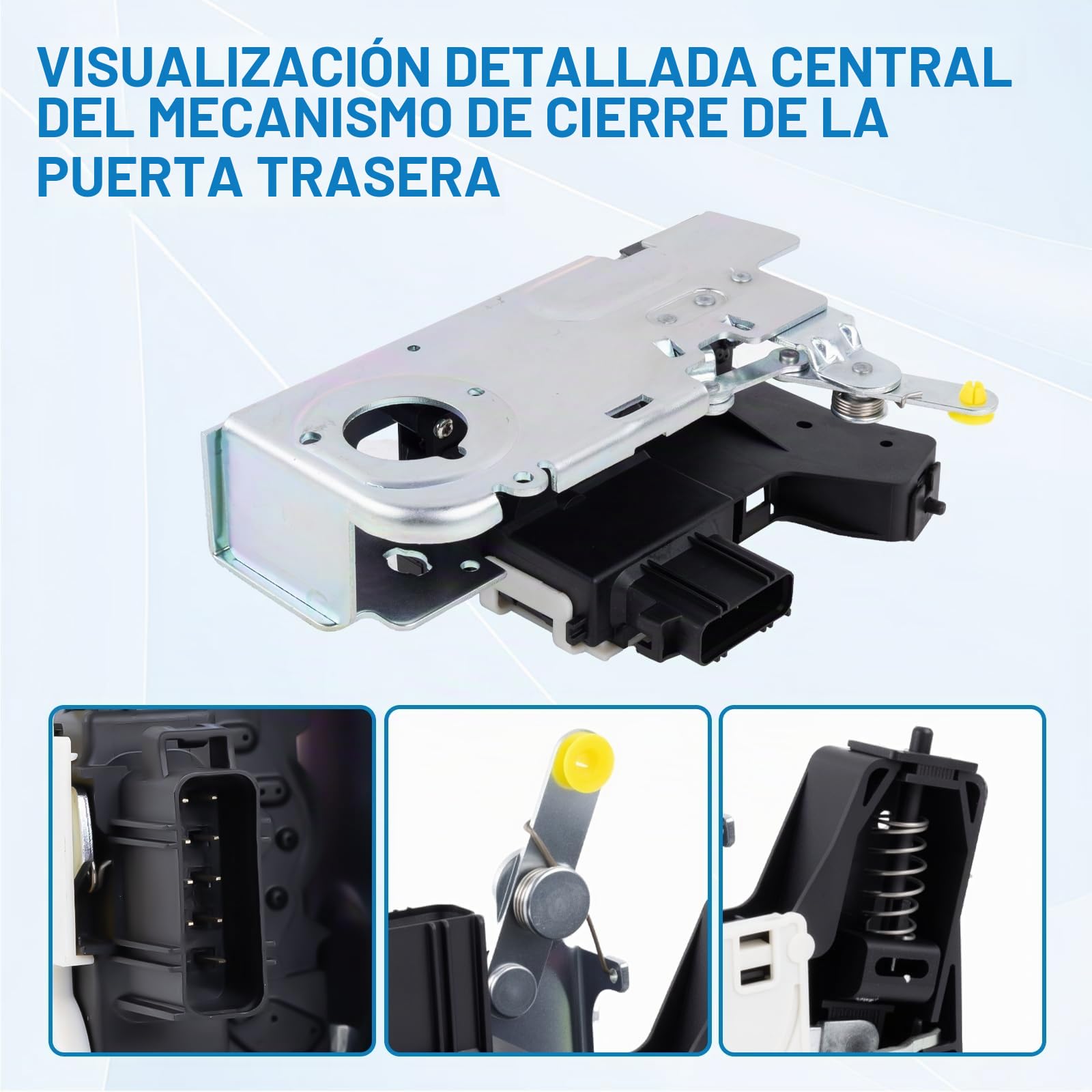 Cerradura de puerta trasera de repuesto para Transit MK5 MK6 MK7 2000 – 2014 accesorio de coche pieza # YC15V43288CP 1552414