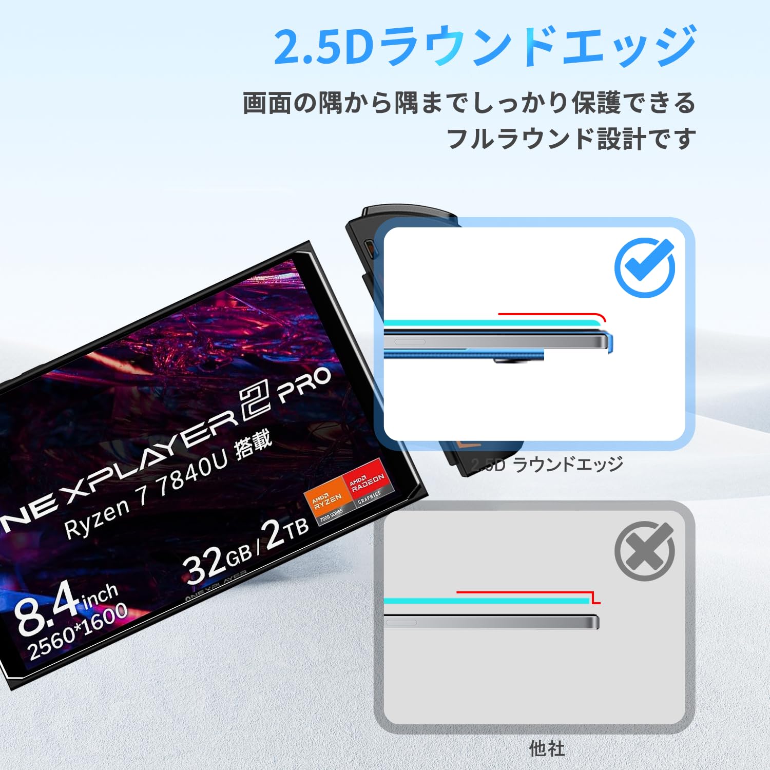 Amazon.co.jp: 【2枚セット】 For One-Netbook ONEXPLAYER 2