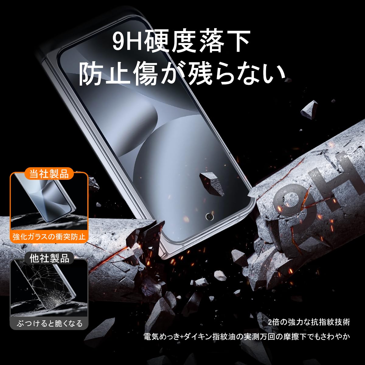 Amazon.co.jp: 【日本製】Google Pixel 10 FOLD ガラスフィルム 2 枚＋