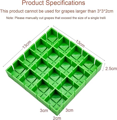 Miniatura 9 de Cortador de tomates cherry y uvas, corte medio o cuarto, 16 piezas a la vez, material de grado alimenticio, apto para lavavajillas, cortador de
