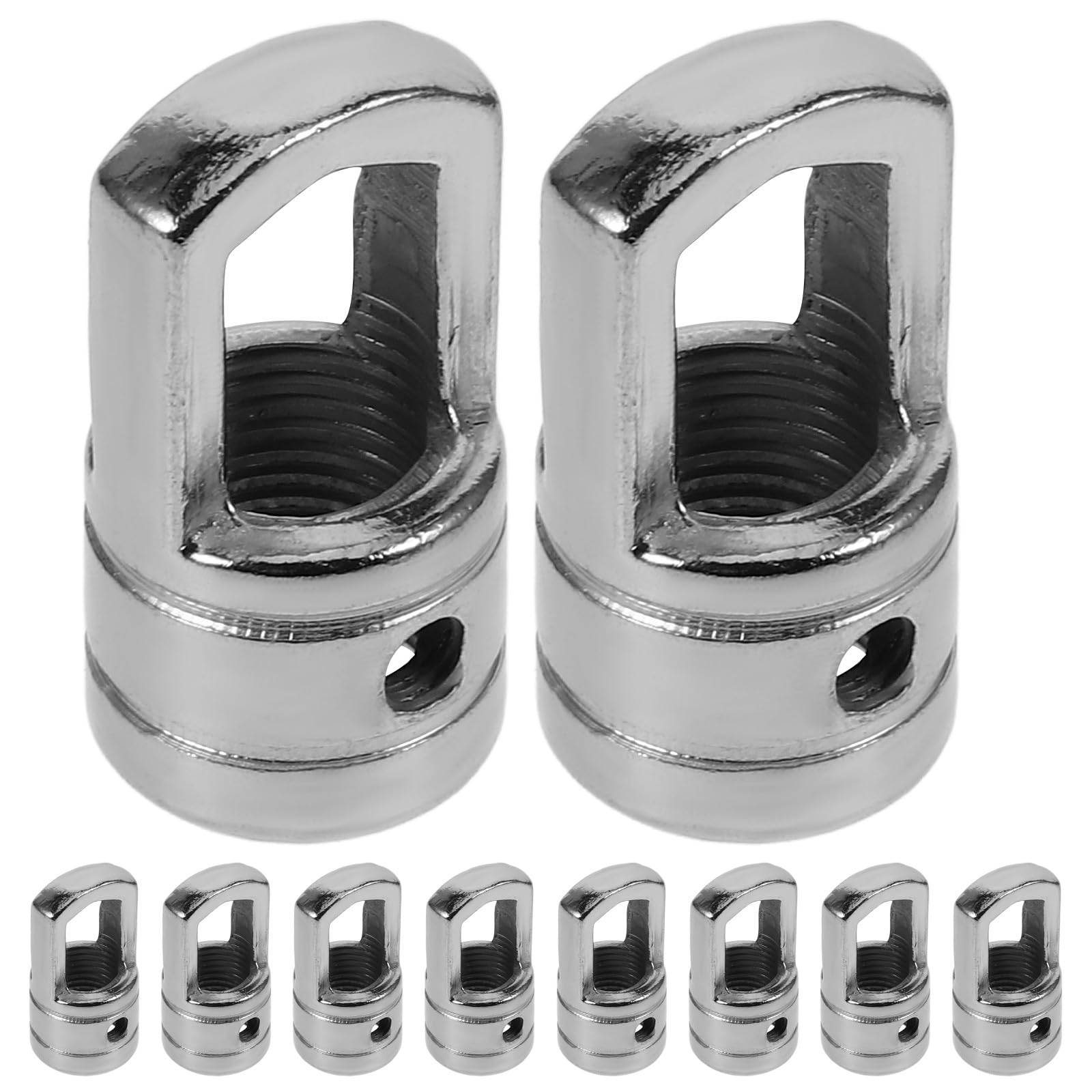 Anillos colgantes de hierro M10 HOMSFOU estilo óxido para lámparas