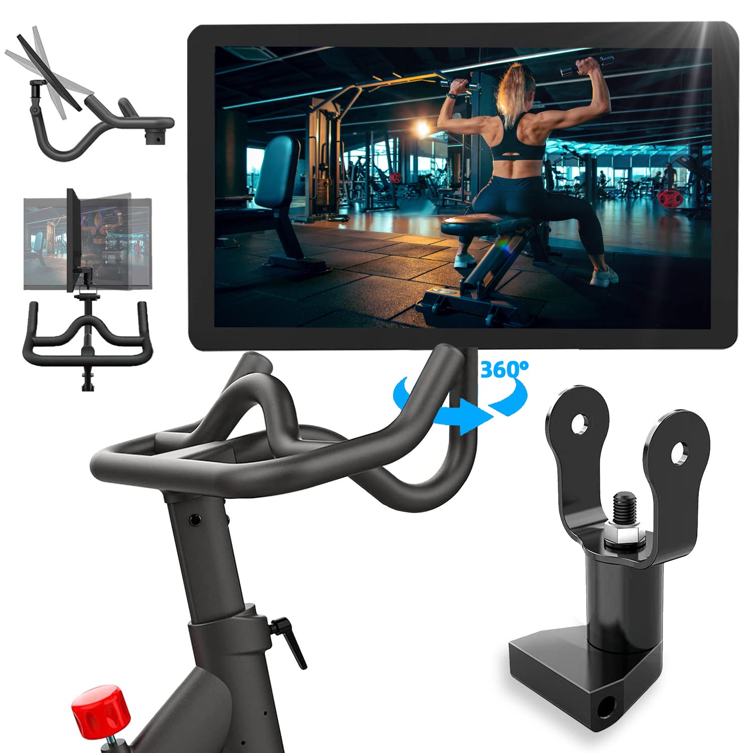 Ride Peloton Calibration Screen Exercise Bike Peloton Rotating