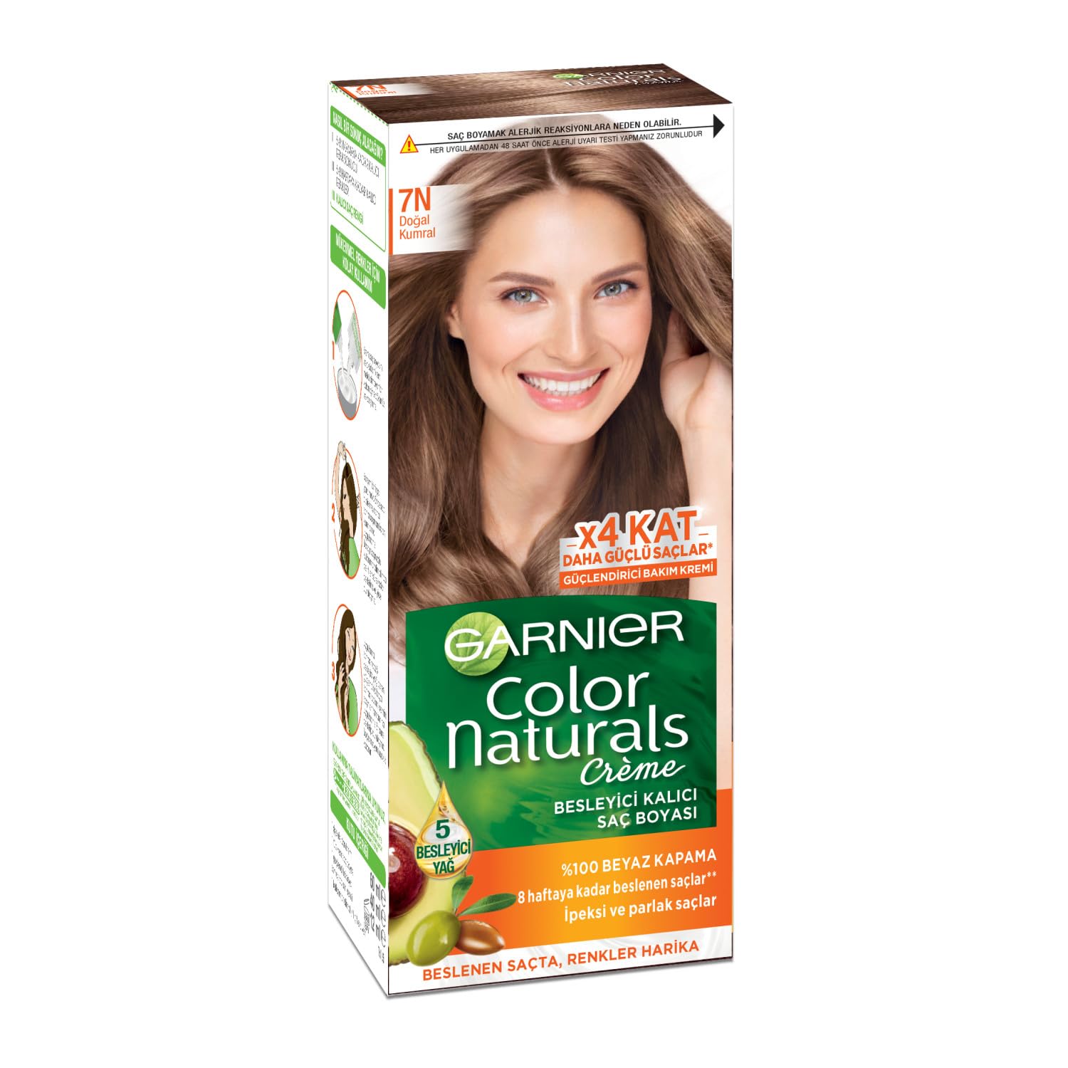 Garnier Color Naturals Saç Boyası 7N Doğal Kumral