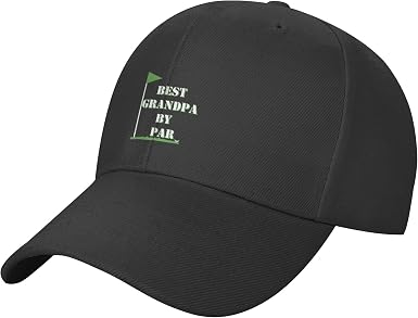 Best Grandpa by Par Hat Baseball Hat 