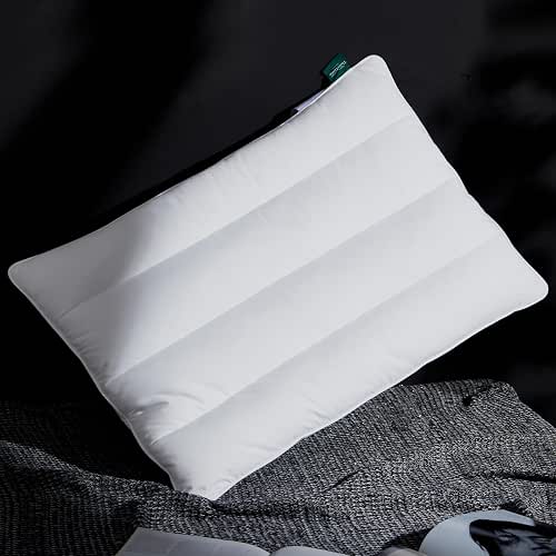 Three Geese Luxury Natural Flat Thin Goose Feather Down Pillows