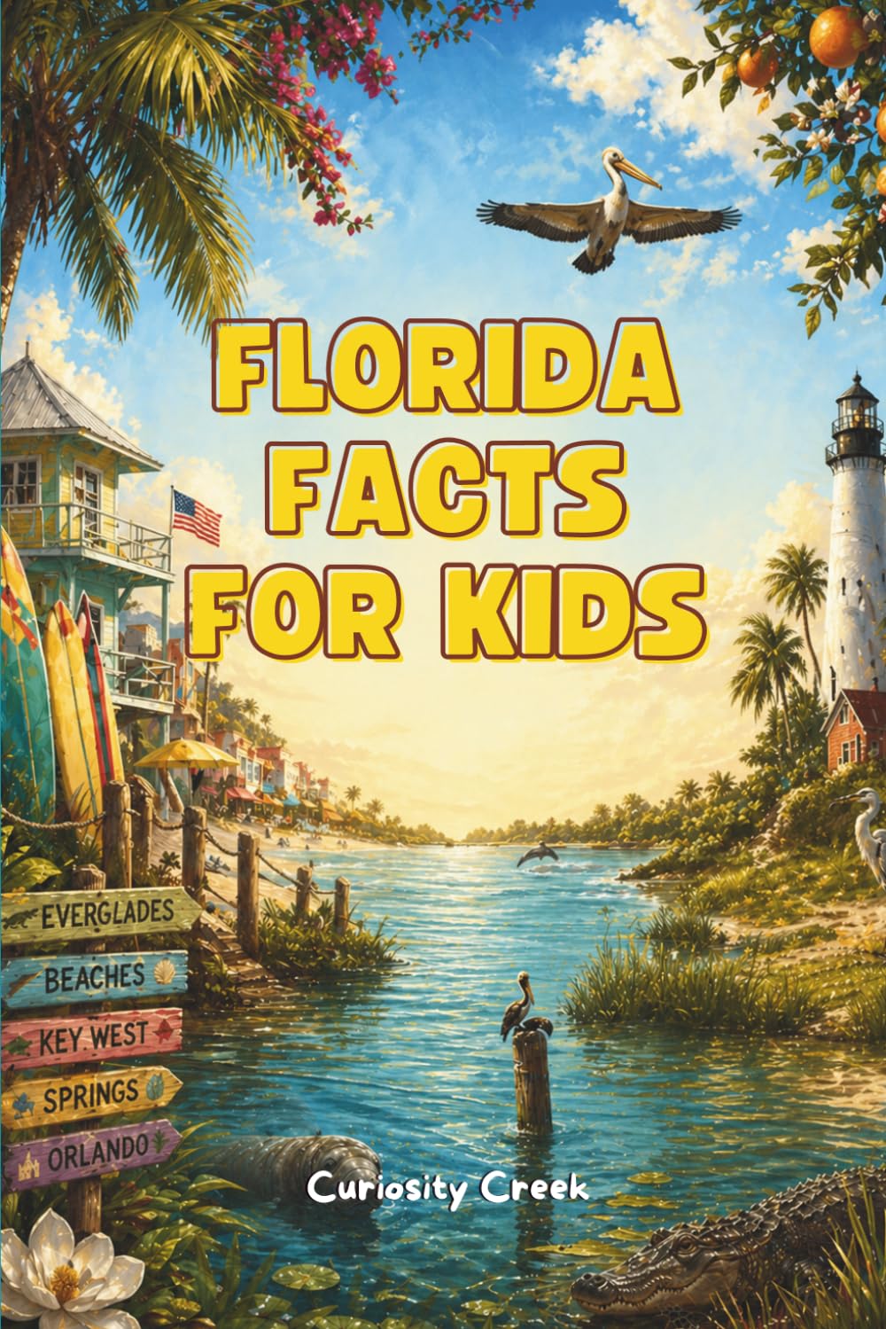 Florida: Fun Facts for Kids: Discover the Sunshine State's Landmarks, Wildlife, Cuisine, and Cool Inventions