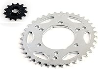 Vista 1 de Polaris Scrambler 500 - Piñón delantero y trasero de acero 13/36 (2007-2008)