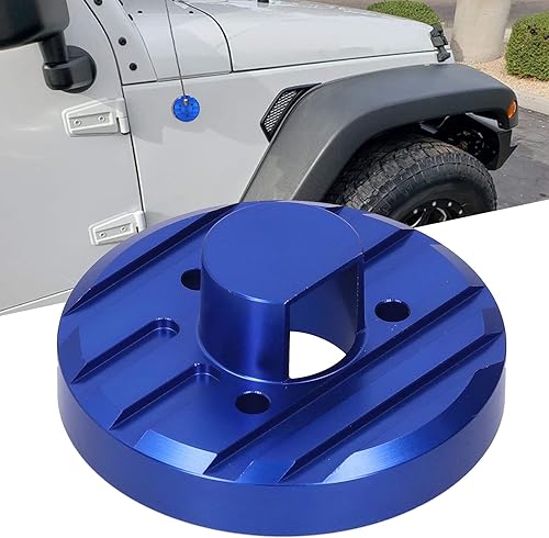 Miniatura 3 de Acouto Base de antena de coche, cubierta de base de antena de radio, montaje en base de antena de aluminio, ajuste para Wrangler JKU JL JLU