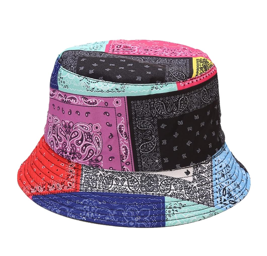 QuanhaigouBucket Hats Unisex Summer Travel Beach Fisherman Cap for Men Women Teens