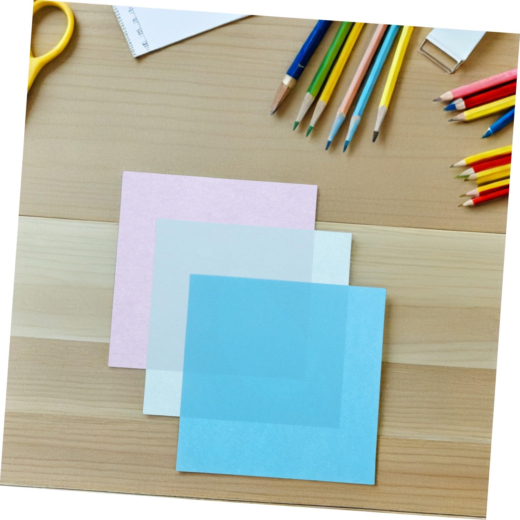 600 Hojas de Papel Origami Doble Cara 15 Cm Cuadradas Resistentes a Roturas Fáciles de Plegar para Manualidades Infantiles