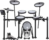 Roland VQD106 V-Drums Quiet Electronic Drum Kit: 75% Noise Reduction, TD-07 Module, Bluetooth for Home Practice