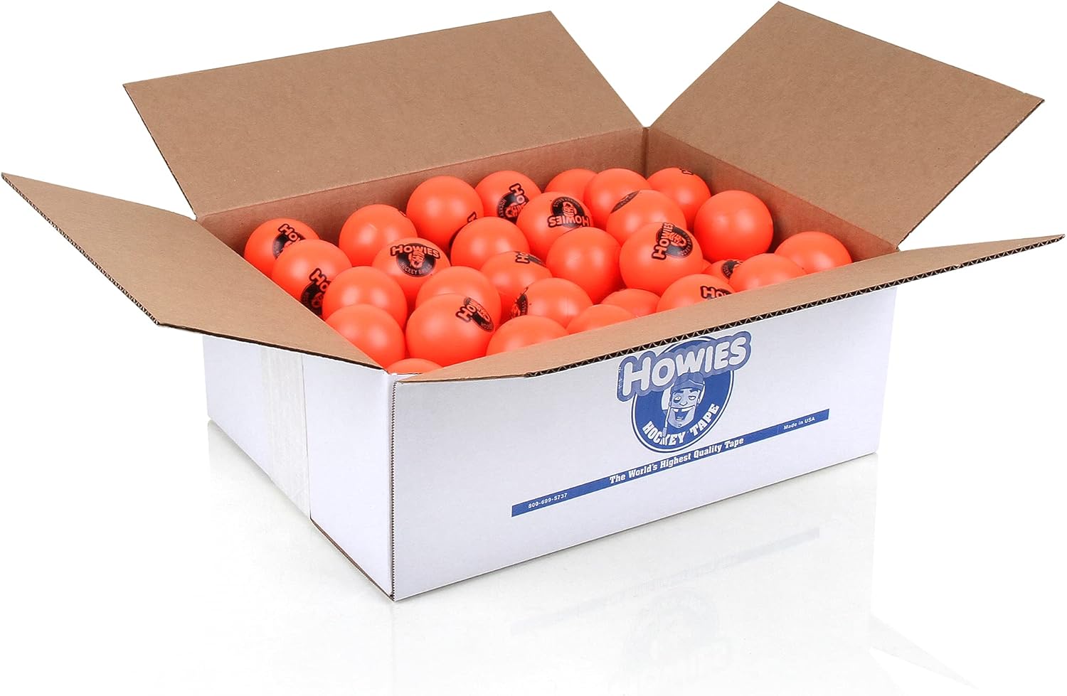 Howies Hockey Tape Street Hockey Balls Bulk. Low Bounce Great for Street or Indoor/Outdoor Arena. Multi-Use Durable : Sports & Outdoors