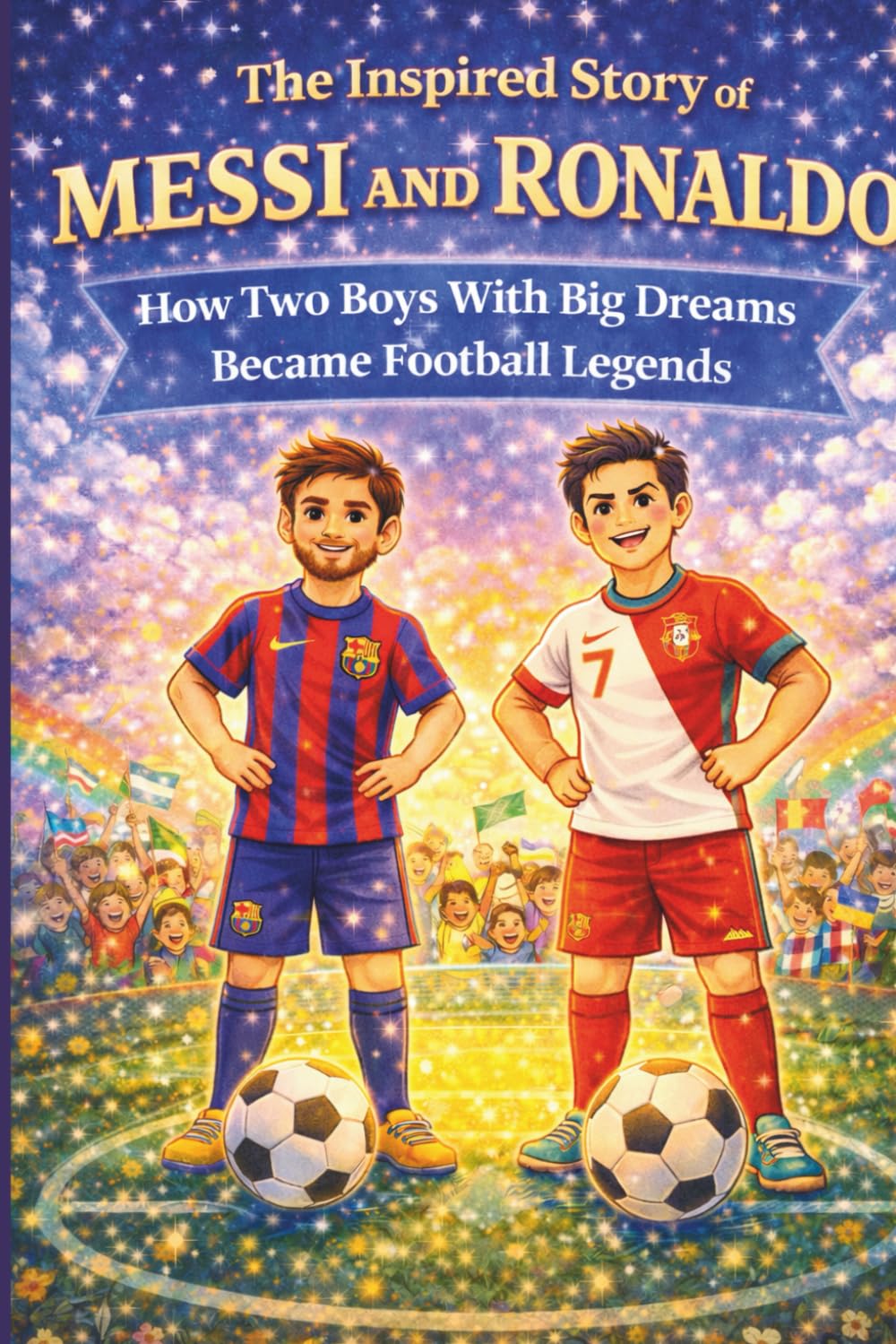 the inspired story of Messi and Ronaldo: How Two Boys With Big Dreams Became Football Legends