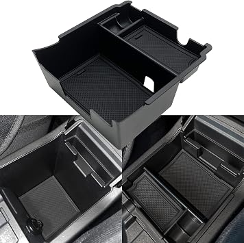 Compatible with Subaru Impreza 2017-22 2023 and Crosstrek 2018 2019 2020 2021 2022 2023 Accessories Center Console Tray Organizer, Armrest Secondary Storage Box