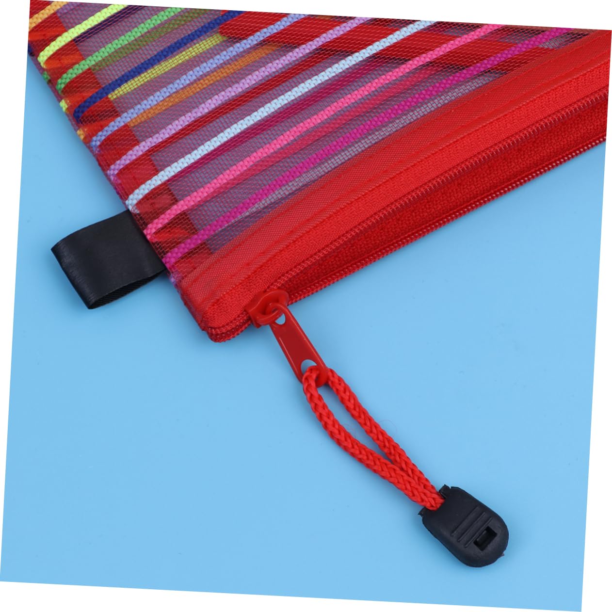 NUOBESTY 36pezzi Borsa Multiuso Con Cerniera Da Pochette Per Cancelleria e Accessori Viaggio Leggera e Resistente Per Ufficio e Scuola Varie Colorazioni