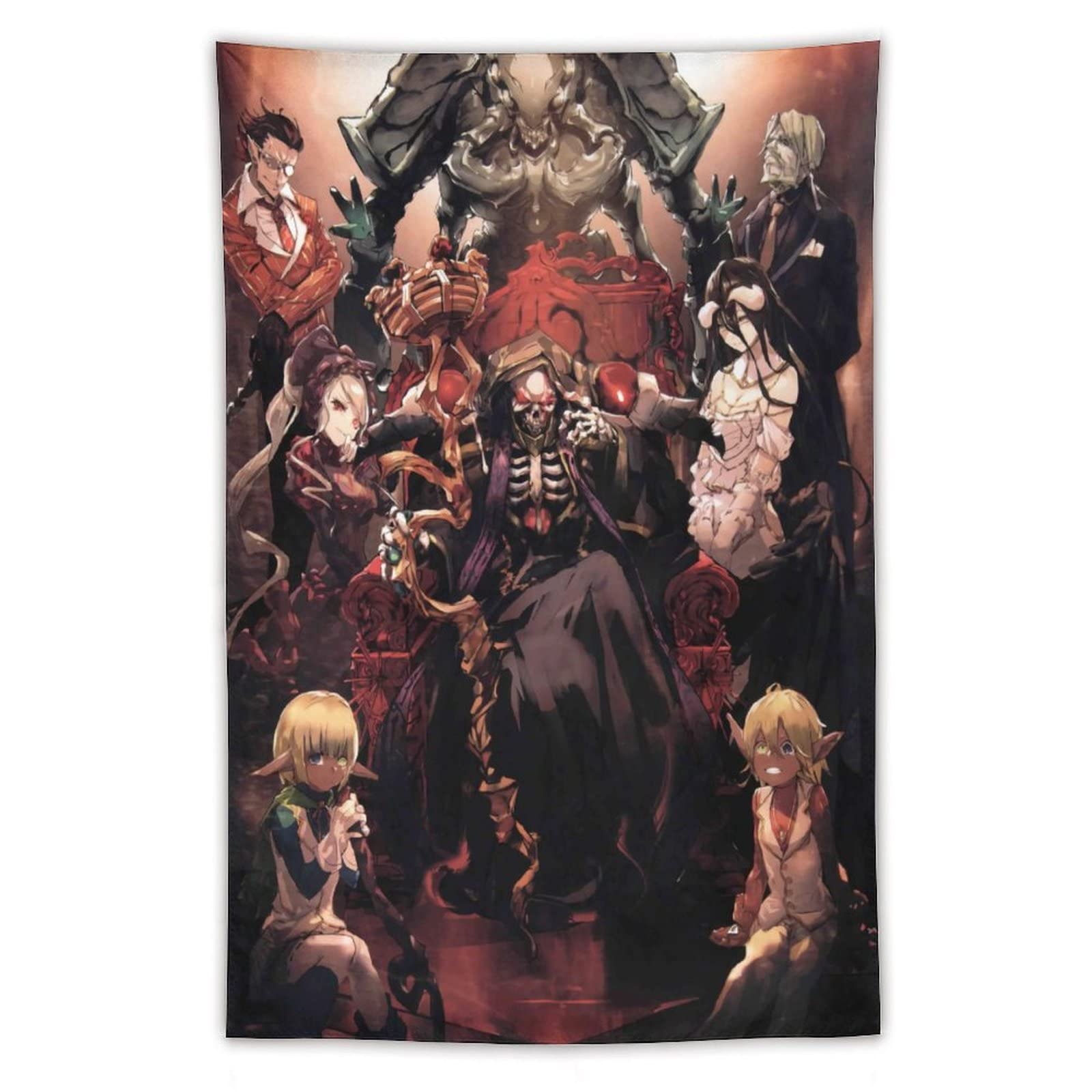 オーバーロード ポスター Amazon.co.jp: タペストリー Overlord オーバーロード 大判