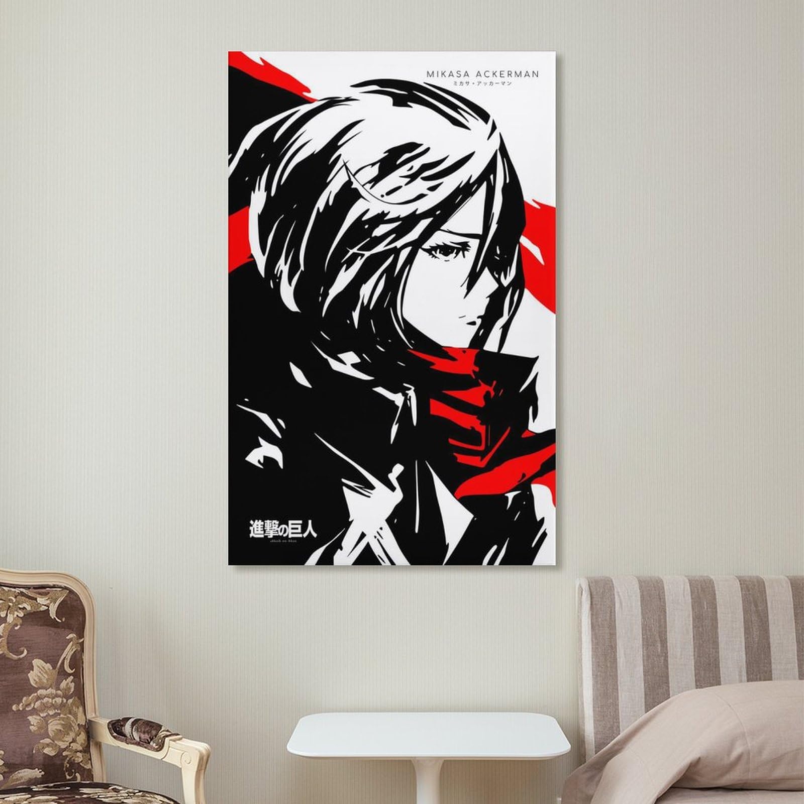 Amazon.co.jp: GENERIC 進撃の巨人 ミカサ アニメ ポスター 2 ポスター