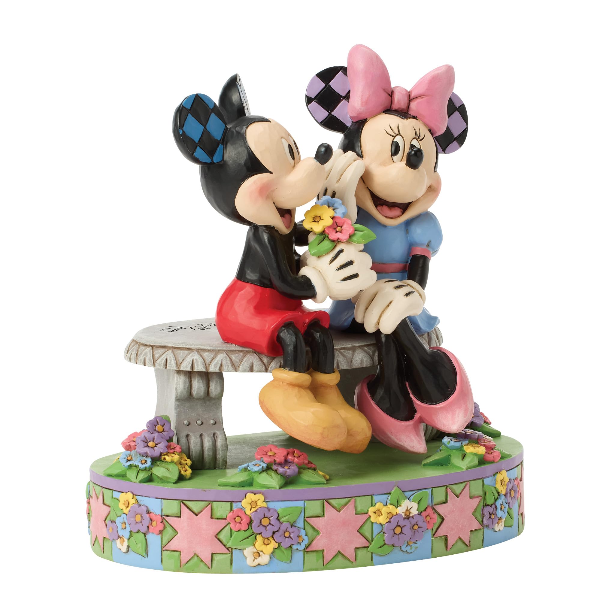 Disney Traditions Mickey & Minnie Spring 6017845 : Amazon.sg: Toys