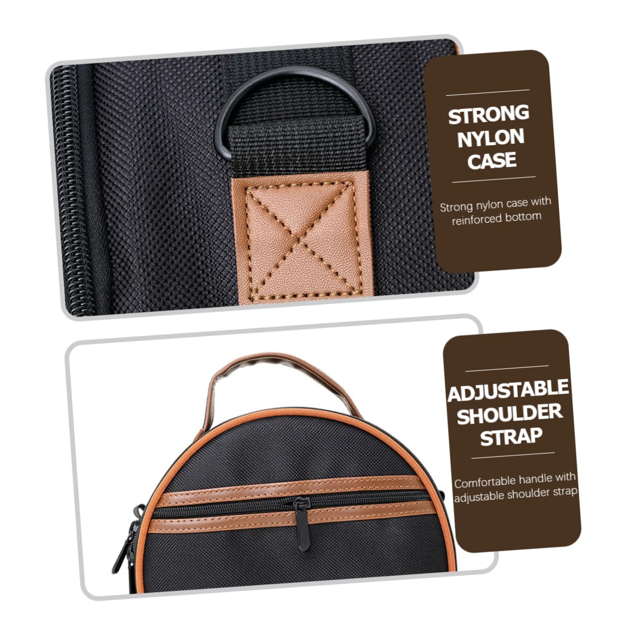 VICASKY Bolsa de Almacenamiento para Lengüeta de Acero, Bolsa Portátil de Transporte Cremallera Suave y Resistente para Proteger Instrumentos de Percusión