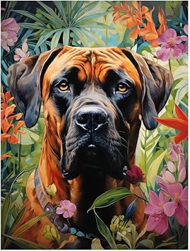 CAPITUNEISKINEPA Boerboel Dog Poster Gift Cute Posters Small Posters 16" x 20"