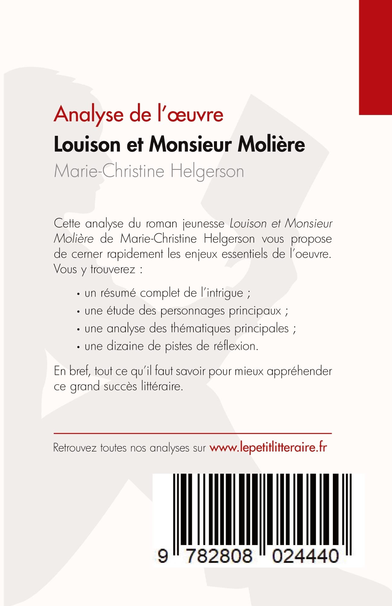 La Jeunesse De Molière Résumé Par Chapitre