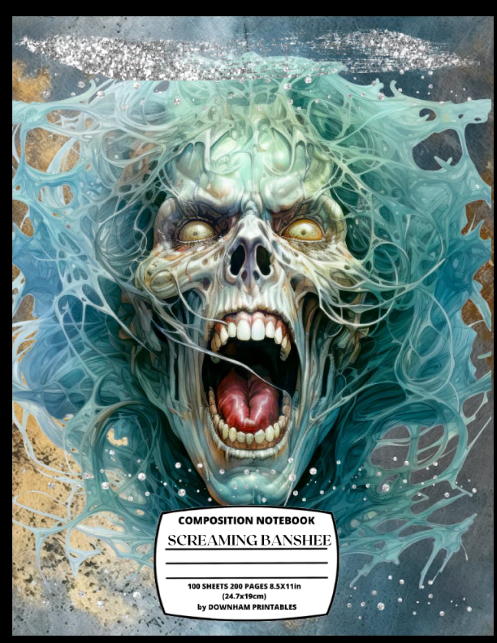 COMPOSITION NOTEBOOK SCREAMING BANSHEE