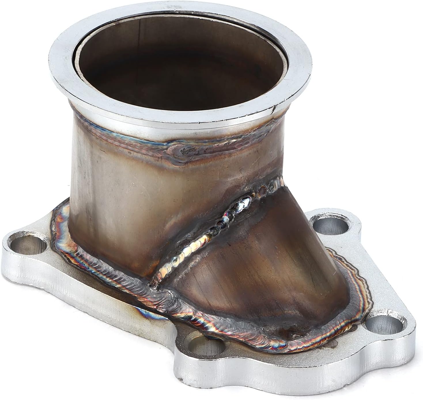5 Bolt Turbo Downpipe Flange V Band Conversion Adaptor Replacement for Forester 2004‑2008