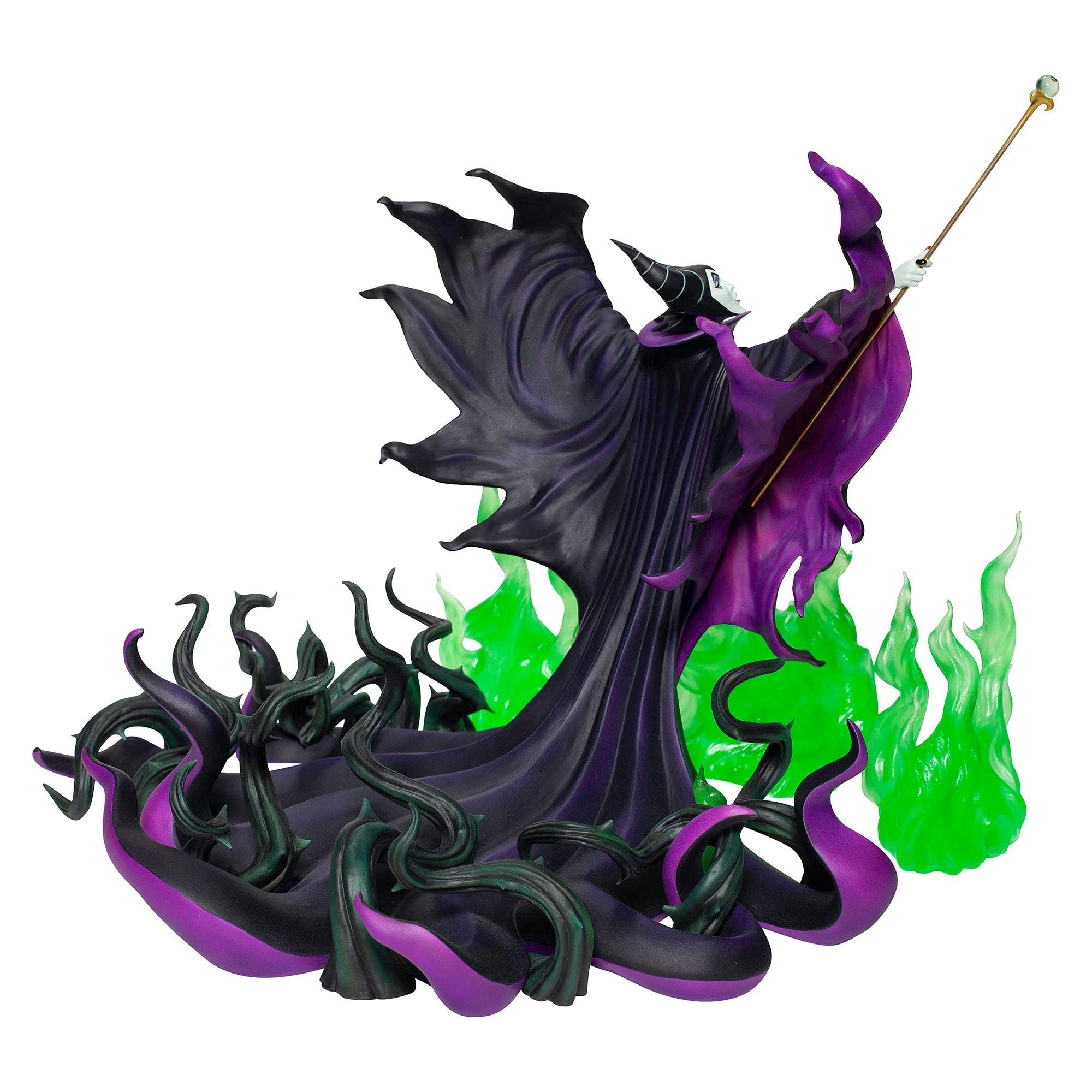 Enesco Grand Jester Studio Disney Sleeping Beauty Maleficent Limited Edition - Statuetta da collezione, 30 cm, multicolore