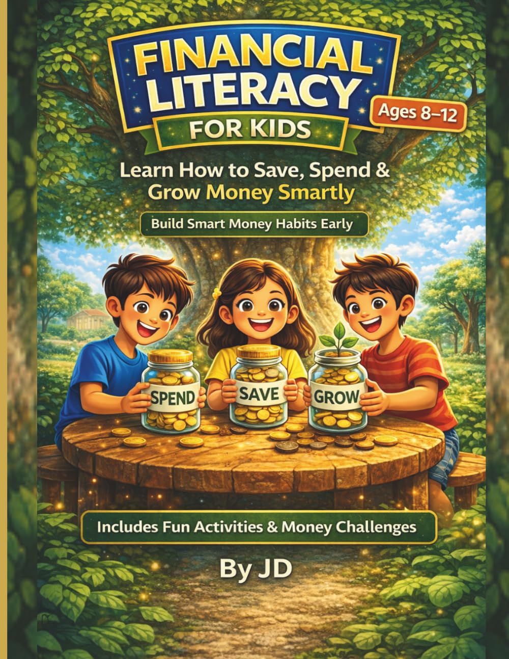 Financial Literacy for Kids: Learn How to Save, Spend & Grow Money Smartly Through Fun Stories & Activities