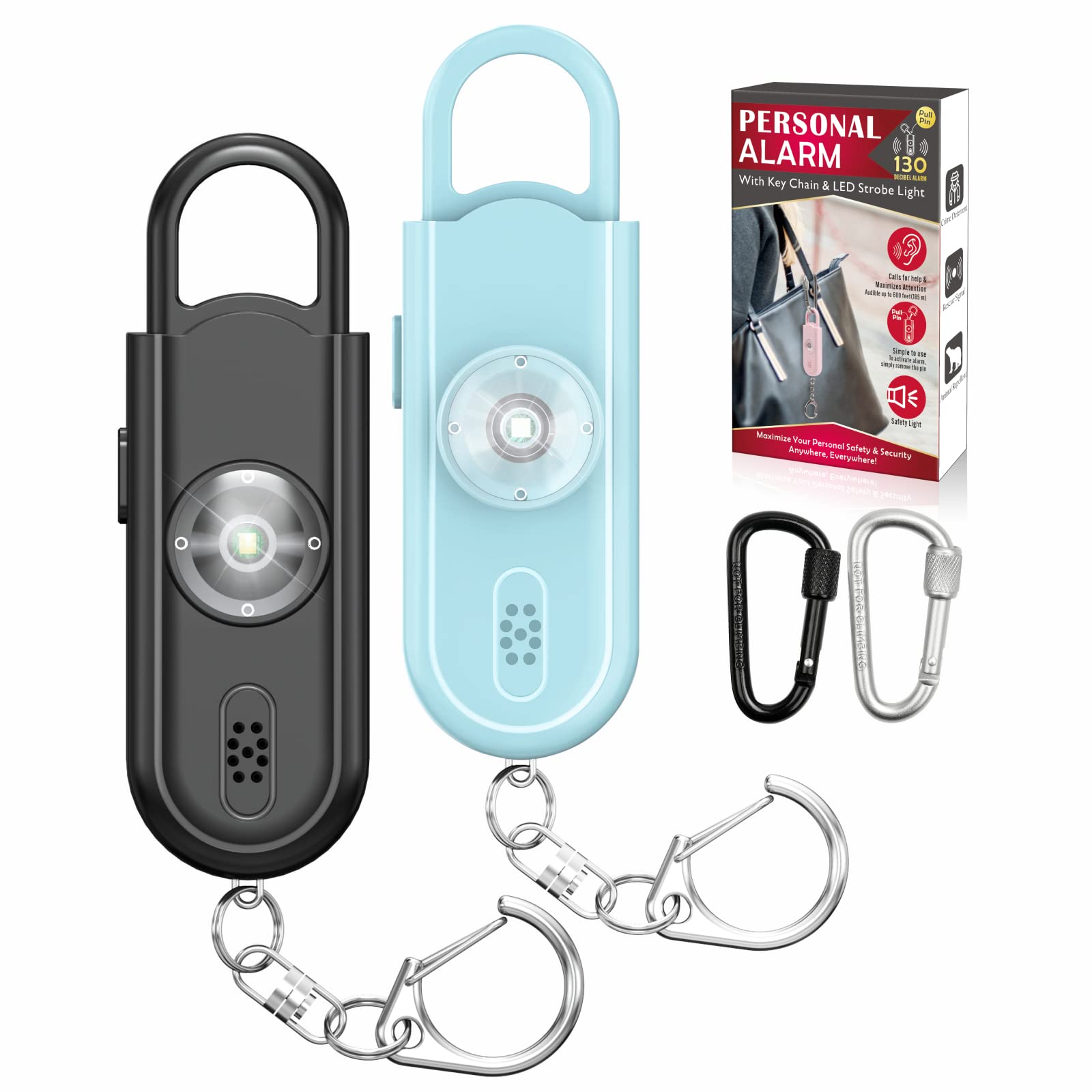 Amazon.com: Safe Sound Personal Alarm, 2 Pack 130 dB Loud Siren