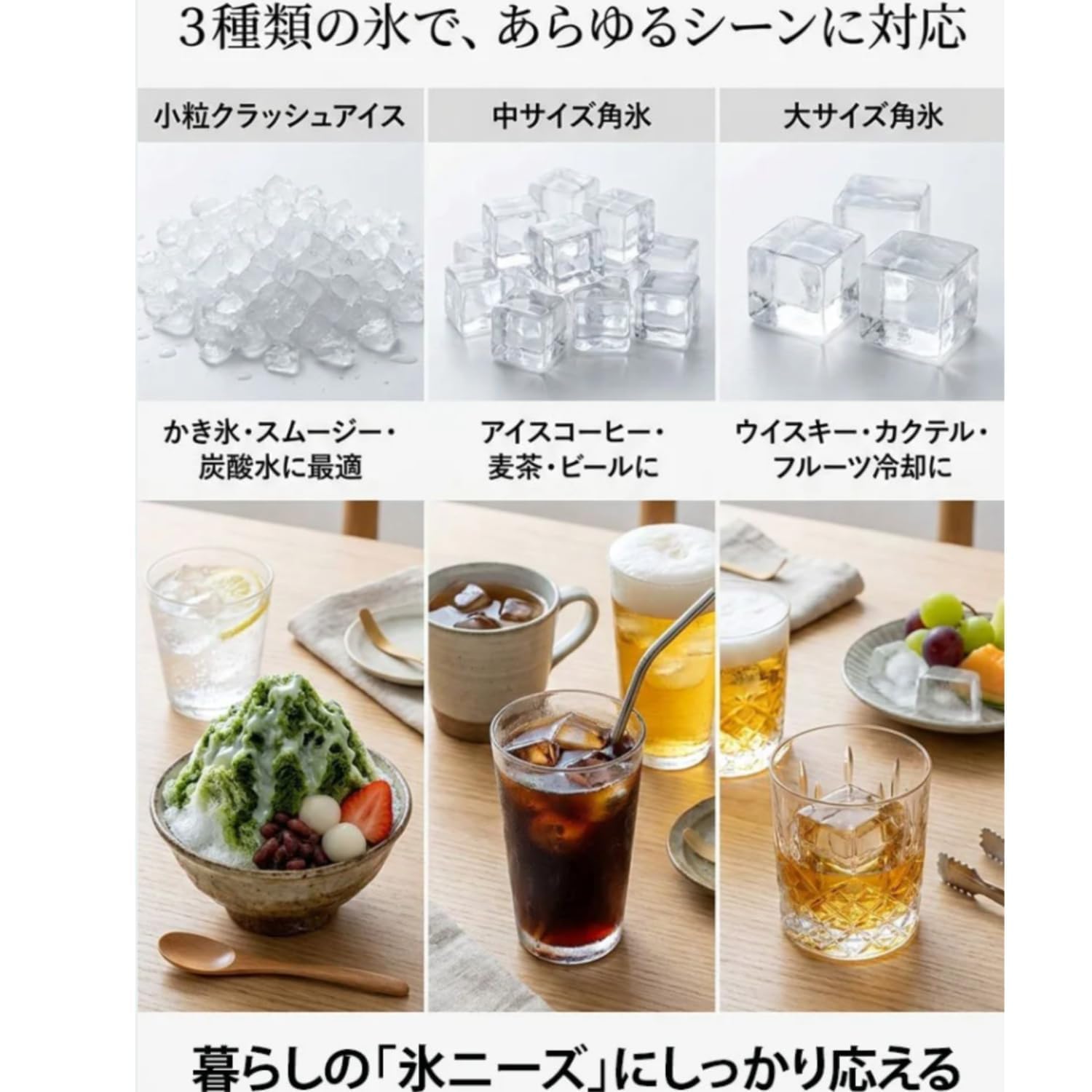【6分高速製氷機】最短6分で9個のキャップ型氷 Amazon.co.jp: 高速製氷機 大容量ワンタッチ製氷皿 蓋付き 2L 最短6分