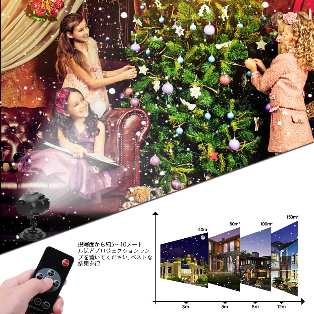 Amazon.co.jp: プロジェクターライト 投影ランプ LED